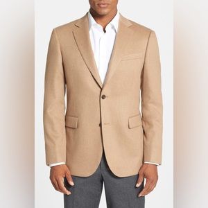 MENS Nordstrom Classic 100% Pure Camel Hair Blazer 46L 
Excellent Condition
